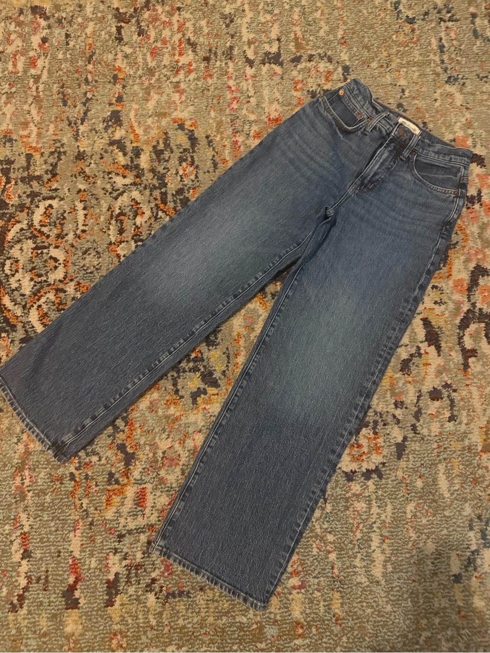 Madewell The Perfect Vintage Wide-Leg Jean - Hillson Wash Size 25 - Picture 2 of 8